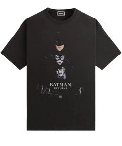 KITH X Batman Returns Vintage Tee Shirt XL Blk FW24