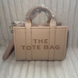 Ribbon Pink The Tote Bag + The Wallet 