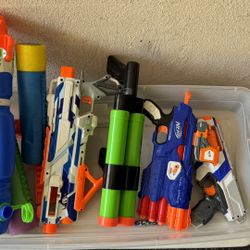 Nerf And Water Guns