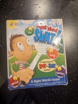 Swat -sight Word Game 