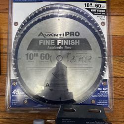 AvantiPro  10” 60 Teeth Fine Finish 2pk Blades+Bernzomatic Torch And Propane
