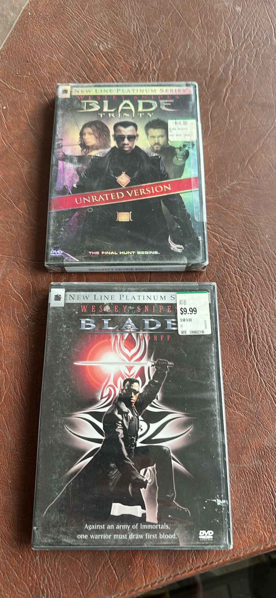 2 Blade Movies Brand New DVDs