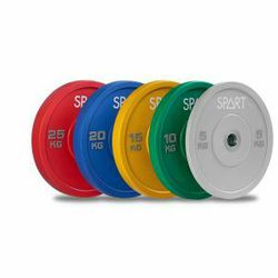 Professional Olympic Rubber Bumper Plates - Set Of 330lb