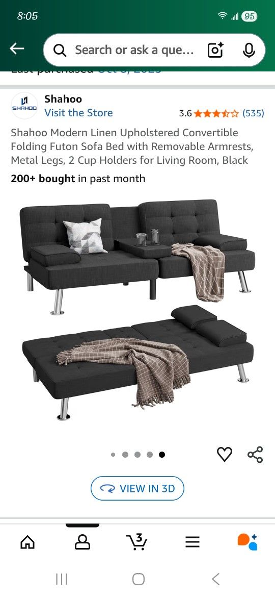 Fold Out Couch