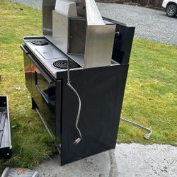 36” Electrical Stove And Hood Free Pick Up At Edmond 