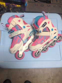 Girls Roller Derby Adjustable Skates