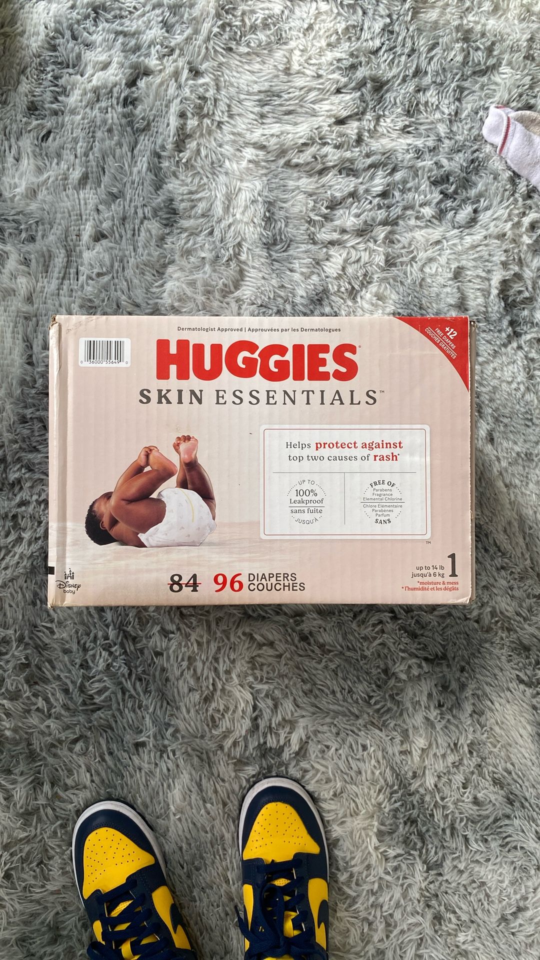 Huggies Diapers Unopened Box