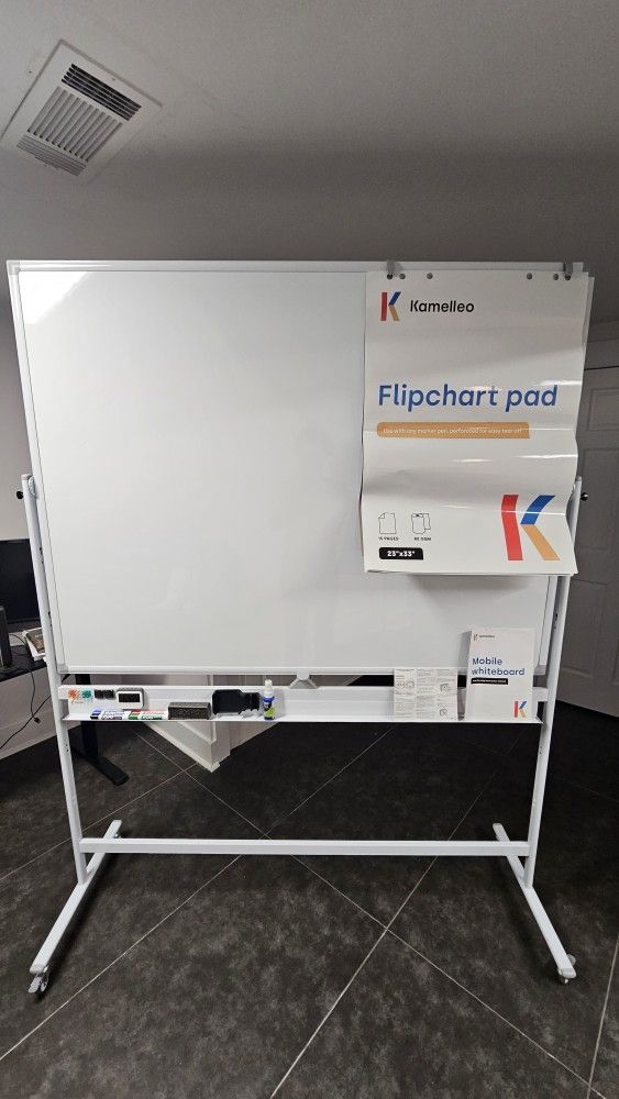 60 x 46" Magnetic Whiteboard (New)
