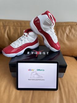 Nike Air Jordan 11 High Cherry 378038-116 Sizes 12M,6.5Y,3Y In Hands!