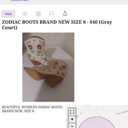 BRAND NEW, WOMENS BOOTS, SIZE 7