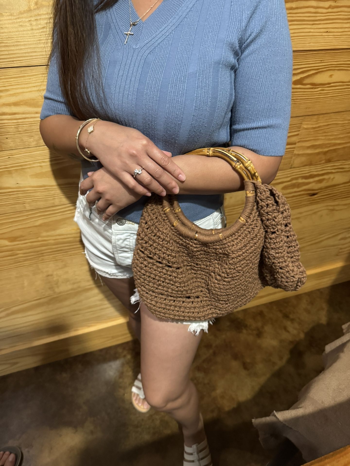 Purse Crochet (hand Made Hand Bag)