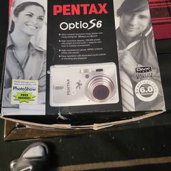 Pentax Optio S6 digital camera