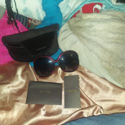 Sunglasses And Case Tom Ford