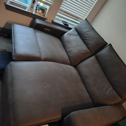 Reclining LED Modular Loveseat