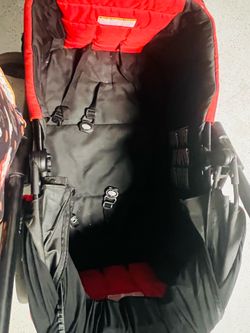Double stroller (seats two children) in good condition.