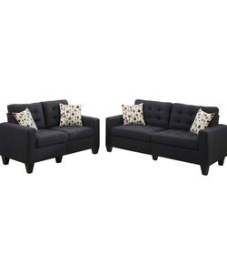 Sofa set- 2 pieces (Loveseat and 3-seater)