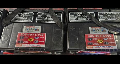 From group-75, new battery for car, 1 year warranty