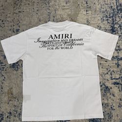 Amiri Spirit Tee in White