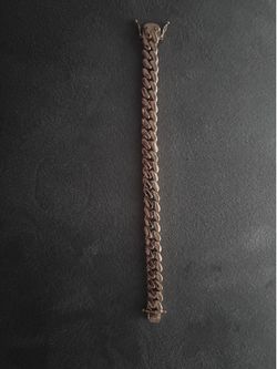 Miami Cuban bracelet 8mm 14k