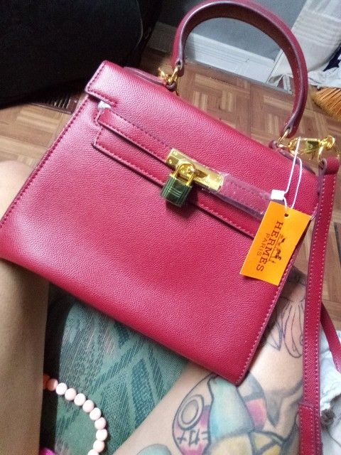 Red Hermes Purse