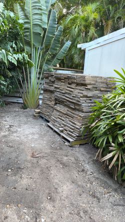 Gold travertine pavers