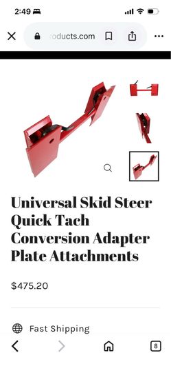 Skid steer quick connect