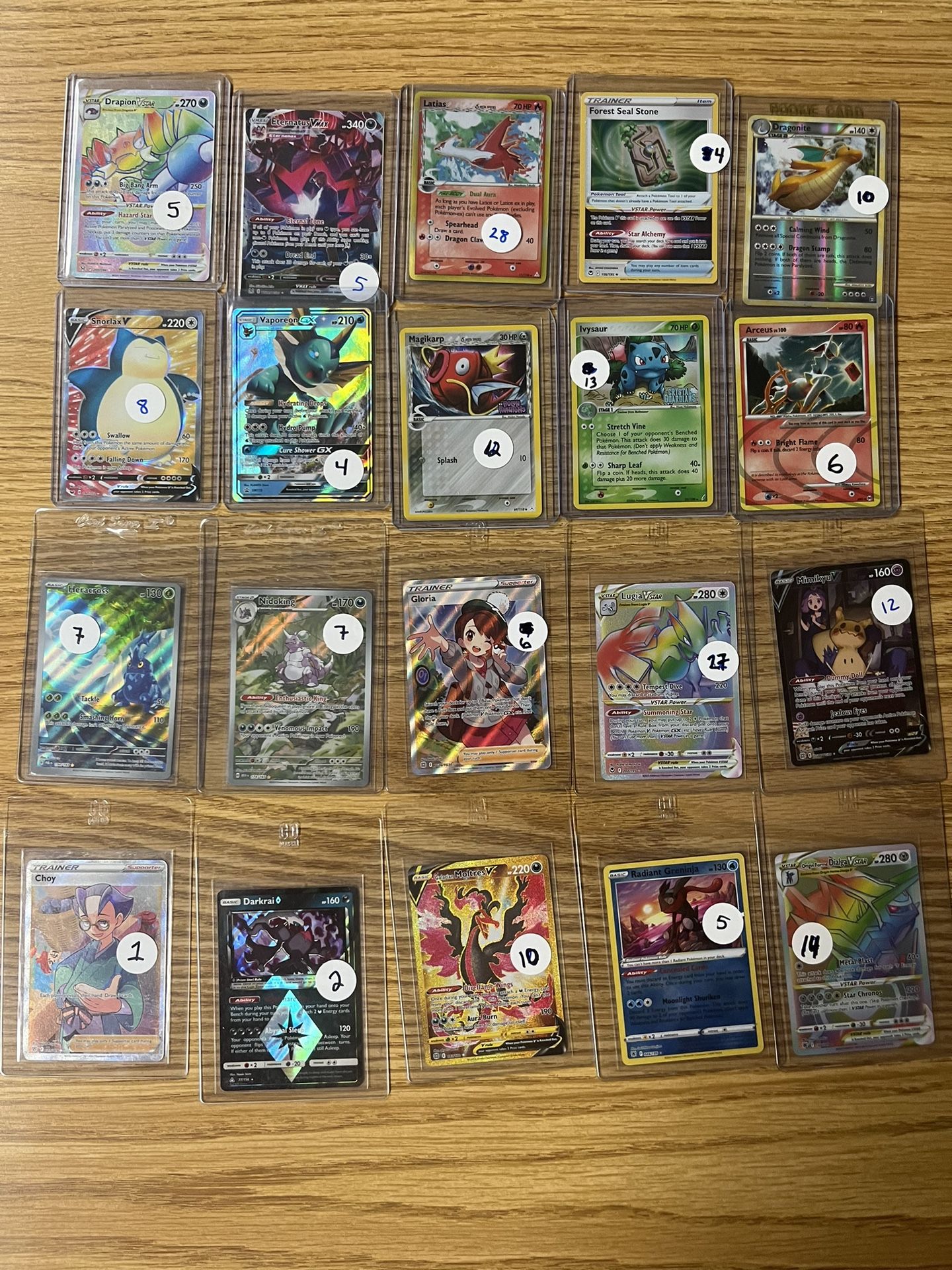 Pokémon cards 