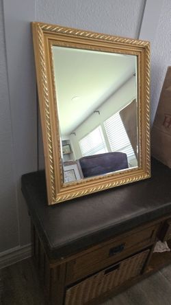 Gold Ornate Mirror