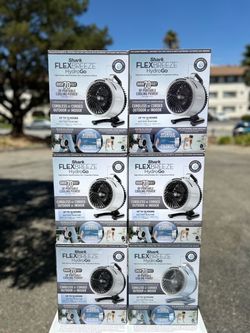 Shark Misting Fan FlexBreeze, Misting Fan, Mist Fan, Mister Fan, Portable Fan, Portable Mister, Indoor Fan, Outdoor Misting Fan, Outdoor Fan