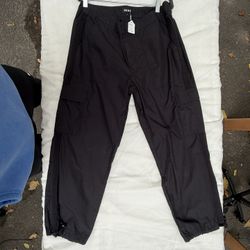 Women’s black cargos (medium)