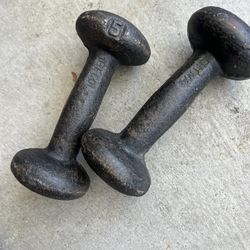 Dumbell set - 5 pounds
