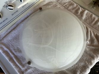 White Marble Surface hallway fixture