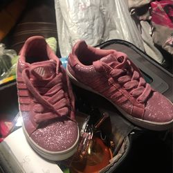 K Swiss Girl Size 1.5 One Time Used Like New