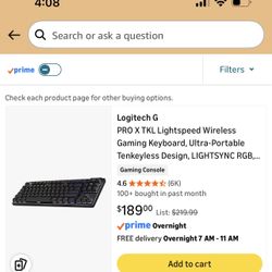 Pro X TKL LIGHTSPEED