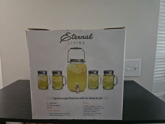 Eternal Living 5 Piece Beverage Dispenser