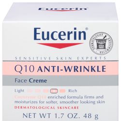 Eucerin Sensitive Skin Experts Q10 Anti- Wrinkle Face Creme 1.7 OZ
