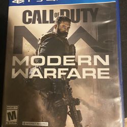Call Of Duty Modern Warface Ps4