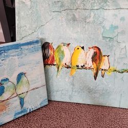Canvas Bird Pictures 