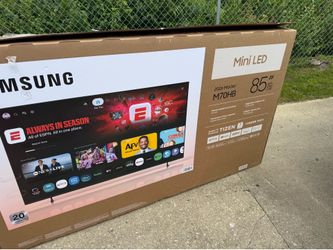 Brand new 85 inch Samsung mini LED