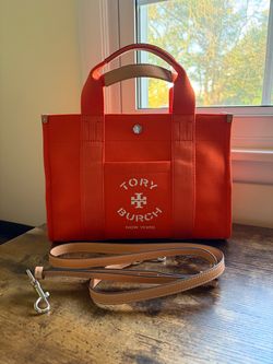 Tory Burch small canvas tote bag