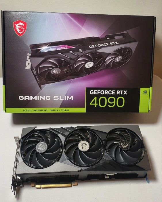 MSI GAMING X SLIM 4090 + WARRANTY-LIKE NEW