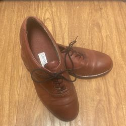 DRESSPORTS by Rockport M3627 Red Leather Casual Dress Shoes Mens Size 9