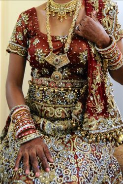 3 Piece Indian Traditional Lehenga Suit