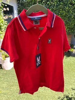 Psycho Bunny kid polo shirt