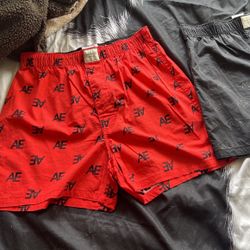 Two Pairs Of American Eagle Boxers  Size Small 