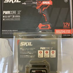 Skil 12 V 1/2 in. Brushless Cordless Drill Kit (Battery & Charger)