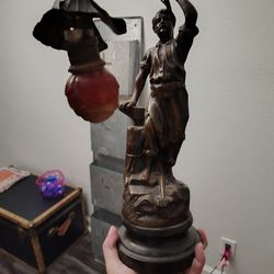 Antique Forgeron Lamp