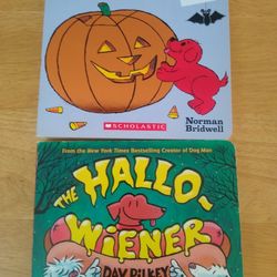 Halloween Hard-back Books NEW