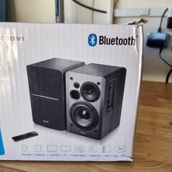 Edifier R1280DBs Active Bluetooth Bookshelf Speakers - Optical Input - 2.0 Wireless Studio Monitor