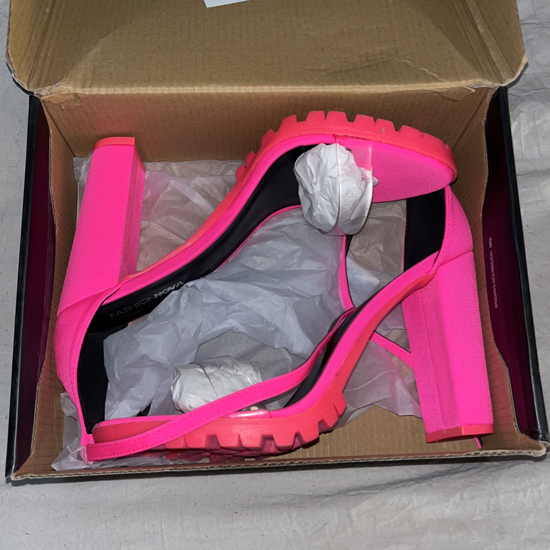 Fashionnova Heels Pink